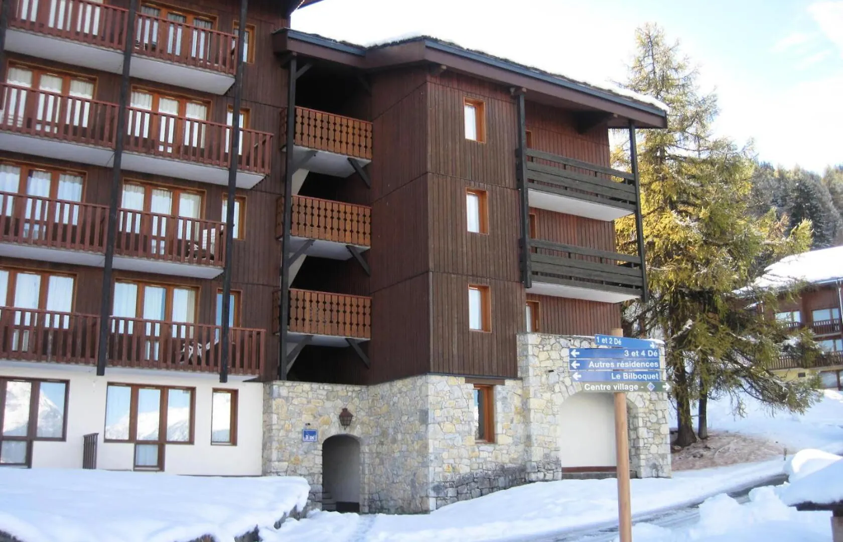 Residence Le De 3 - Appartement Avec Vue Sur Le Mont-Blanc Mae-4804 La Plagne-Tarentaise 0*,  Frankrike