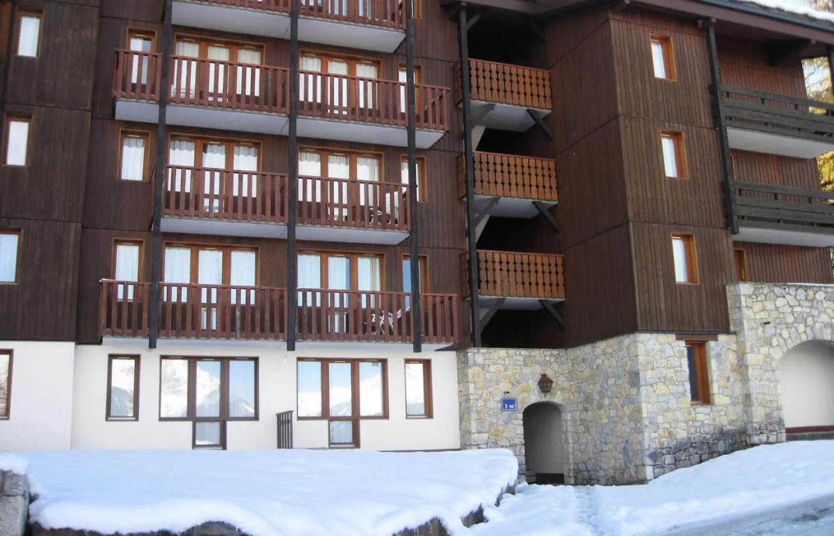 Lägenhet Residence Le De 3 - Appartement Avec Vue Sur Le Mont-Blanc Mae-4804 La Plagne-Tarentaise Frankrike